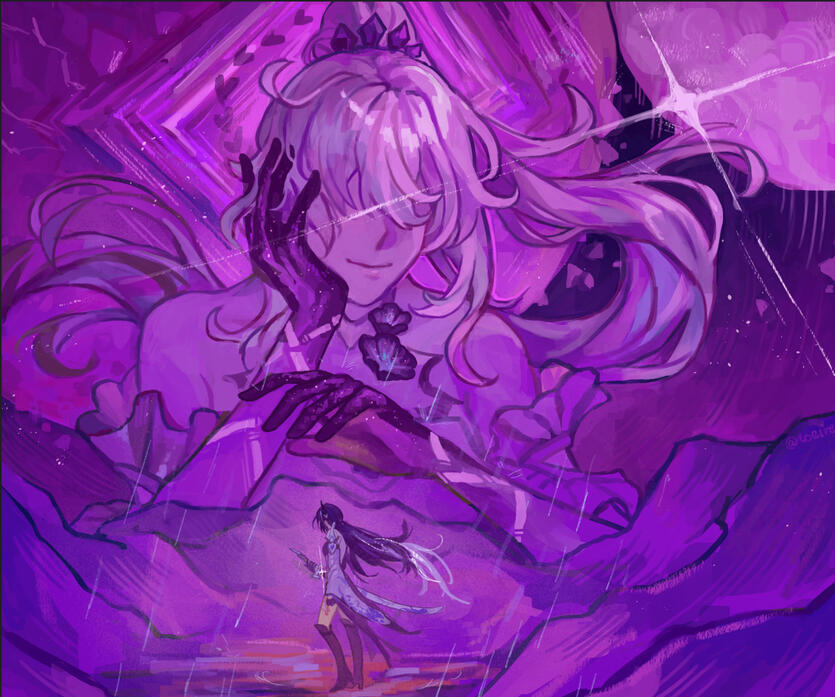 example of a full render, simple background