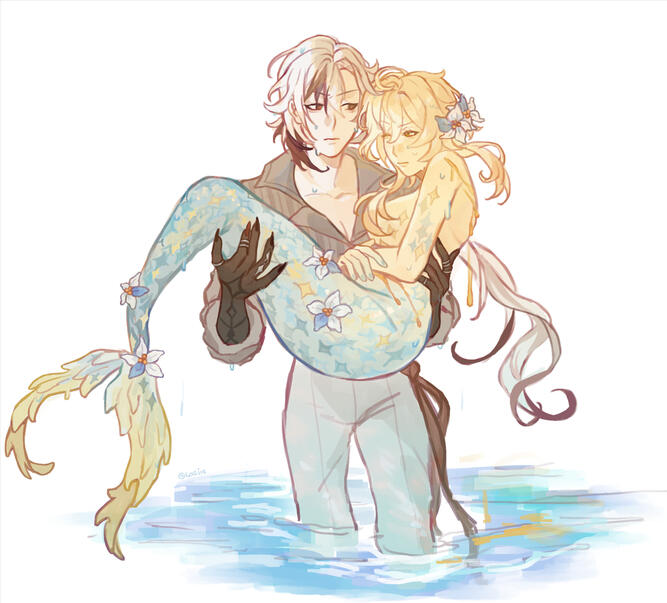 example of a half-render