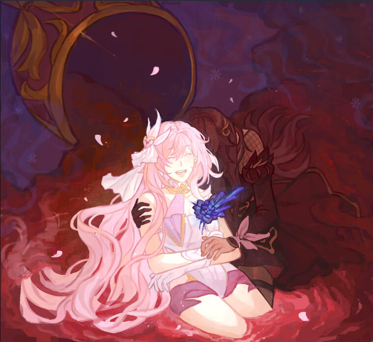 example of a full render, simple background