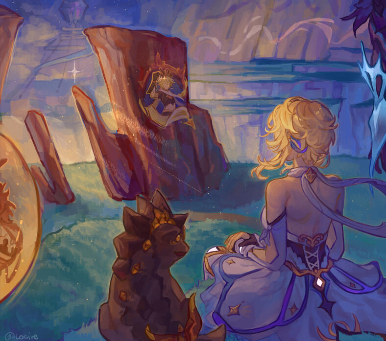 example of a full render, detailed background