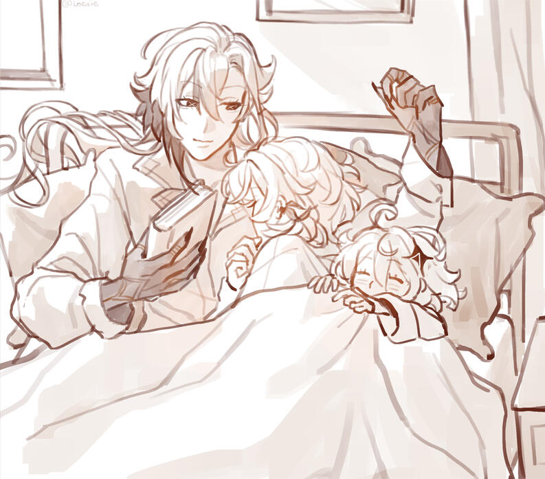 example of a monotone sketch, simple background